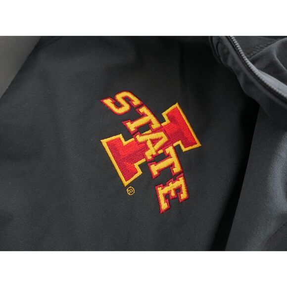 Nike Men's Iowa State Cyclones Coaches Dri-FIT Mid Weight Half-Zip Hoodie S - Picture 9 of 10